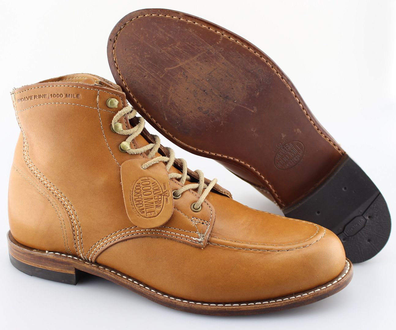 wolverine apprentice boots tan